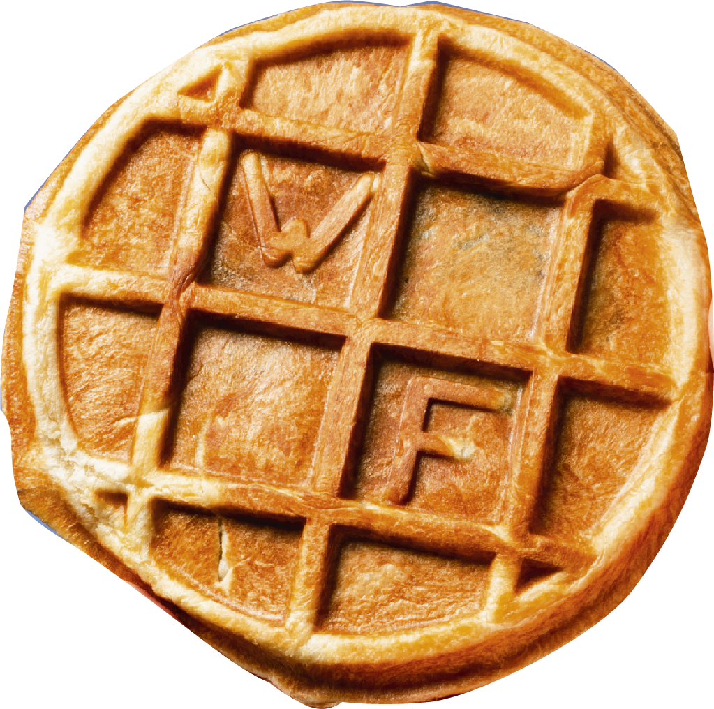 Gaufre salée garnie